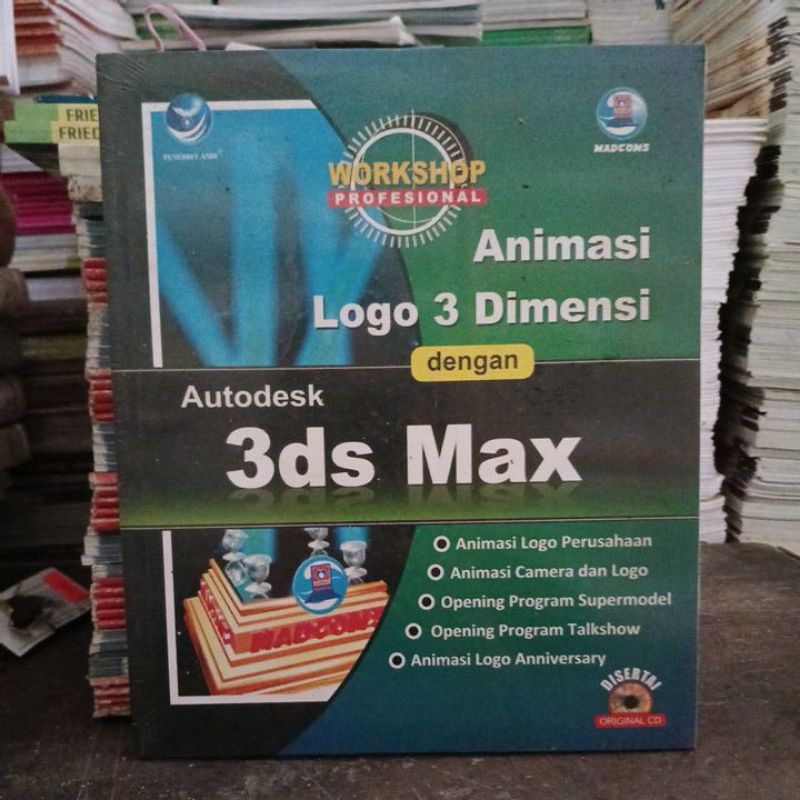 Animasi logo 3 dimensi degan autodesk 3ds max.  cr11