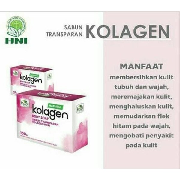 Sabun Kolagen 100% Garansi Asli Produk HNI HPAI