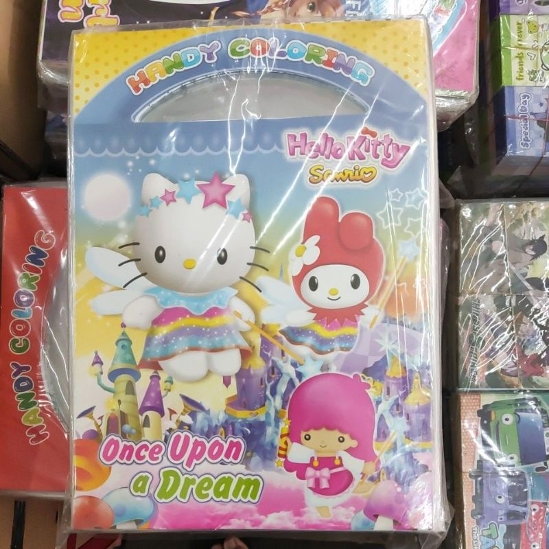 

Isi 20 pcs mainan anak mewarnai buku tas ukuran 21 x 30 cm