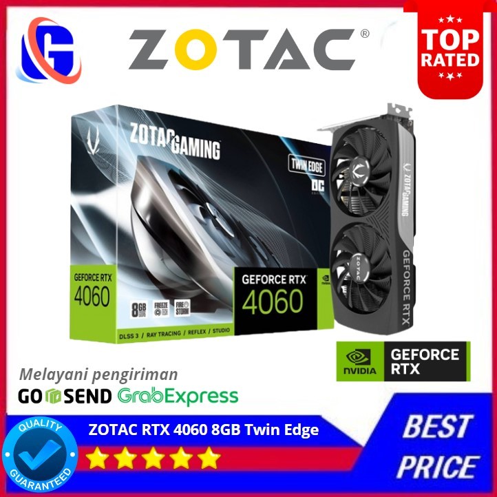 VGA ZOTAC RTX 4060 8GB Twin Edge ZOTAC Gaming RTX 4060 GDDR6 oc white