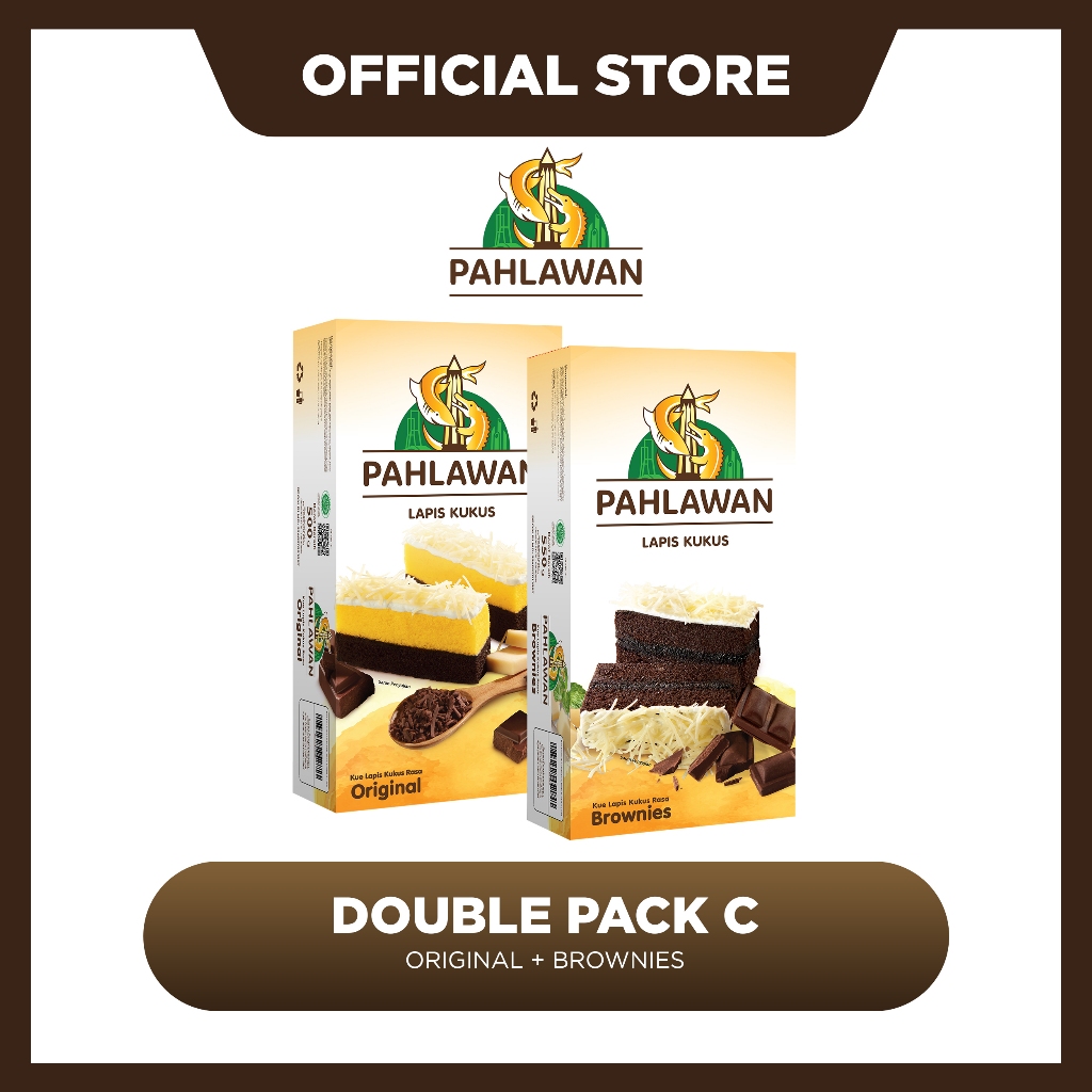 

Double Pack C (Reguler - Original + Brownies)