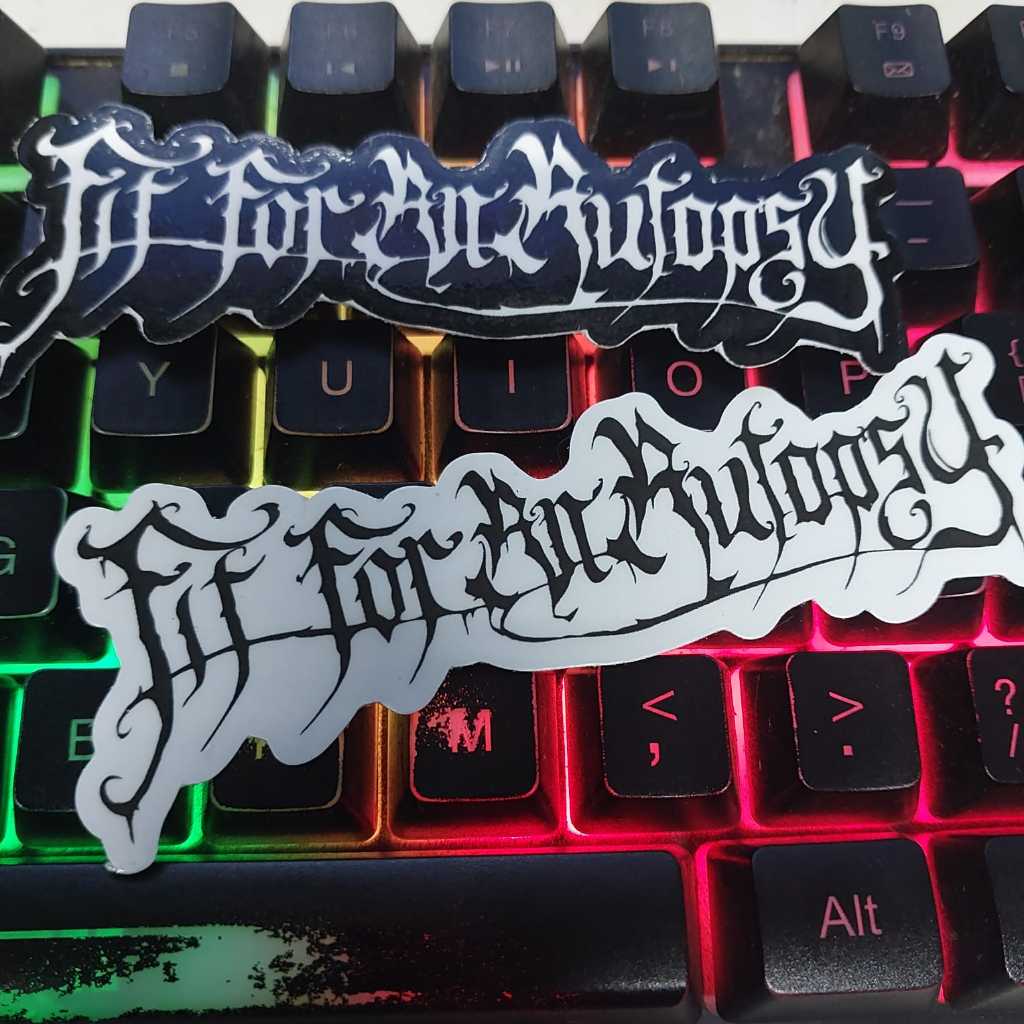 

Stiker FIT FOR AN AUTOPSY - Sticker Logo Band Death Metal - Stiker Cutting