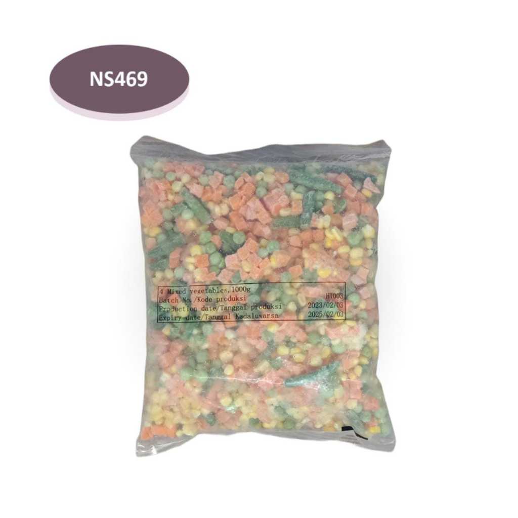 

MIXED VEGETABLE 4 WAYS 1 KG PREMIUM HEBEI AGRI 10X1 KG - NS469