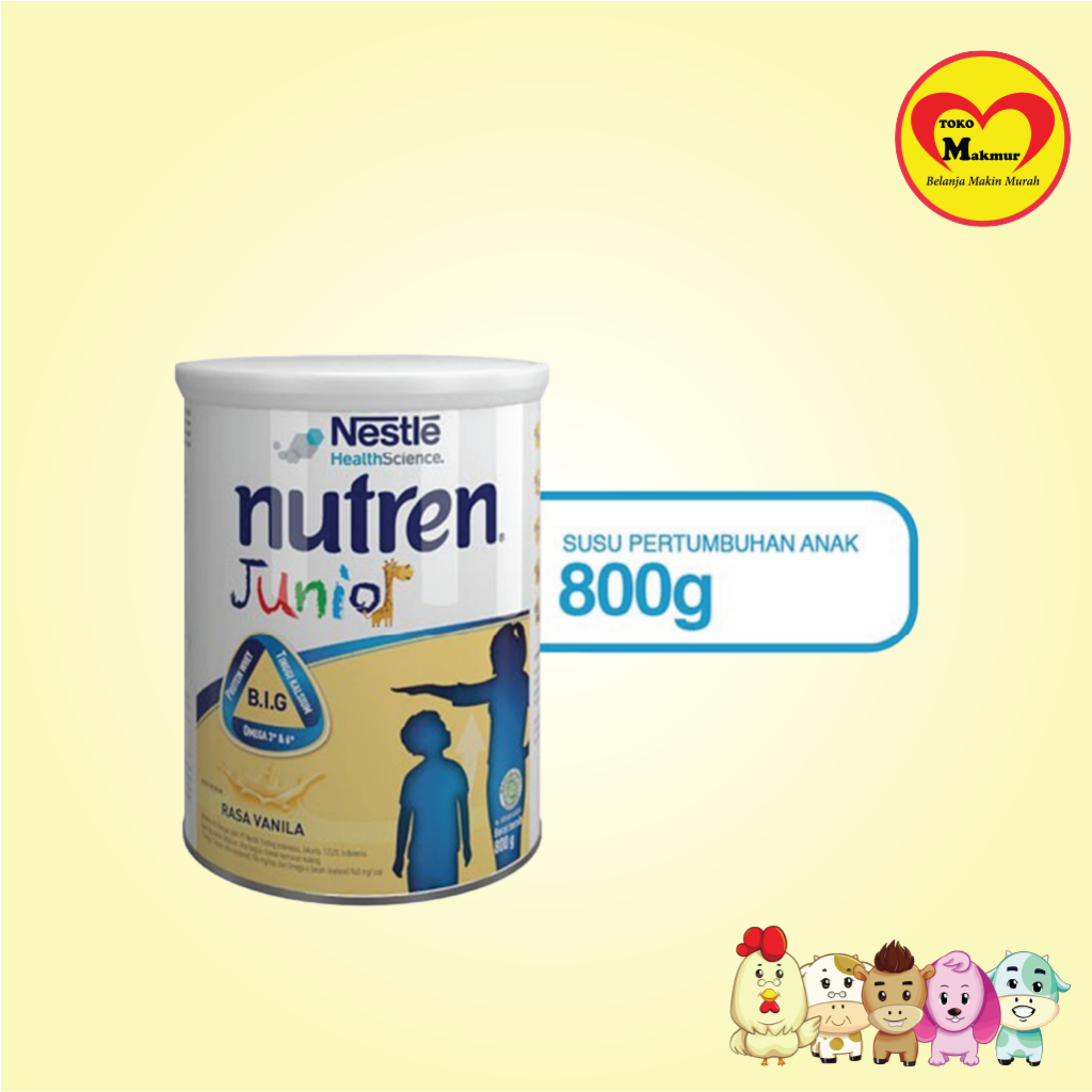 

Nutren Junior Vanila 800Gr / Toko Makmur Gresik