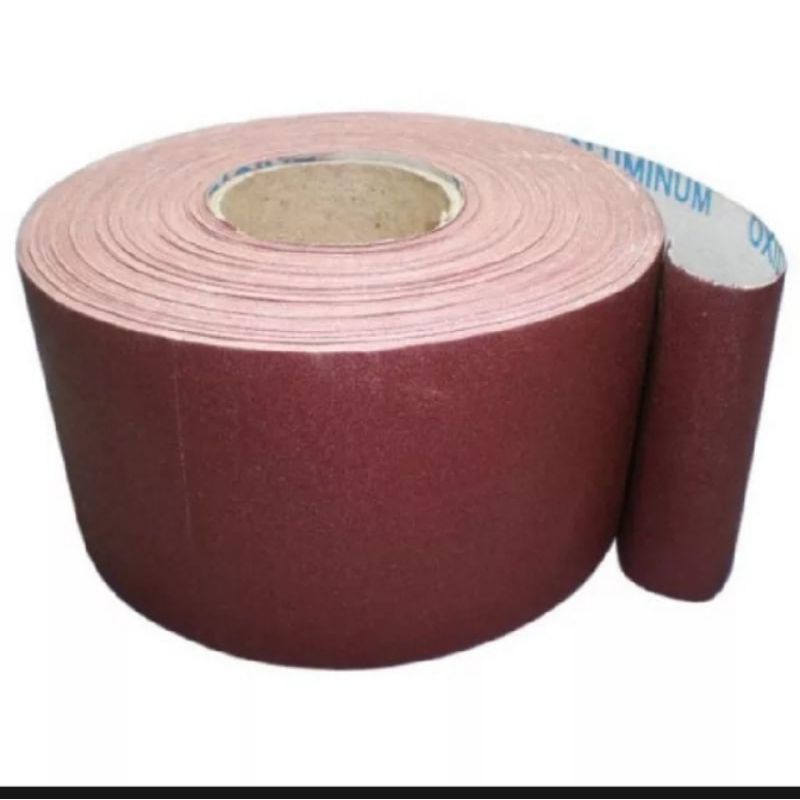 amplas roll amplas kasar 4" besar untuk tembok dinding kayu dll. harga per 1 meter