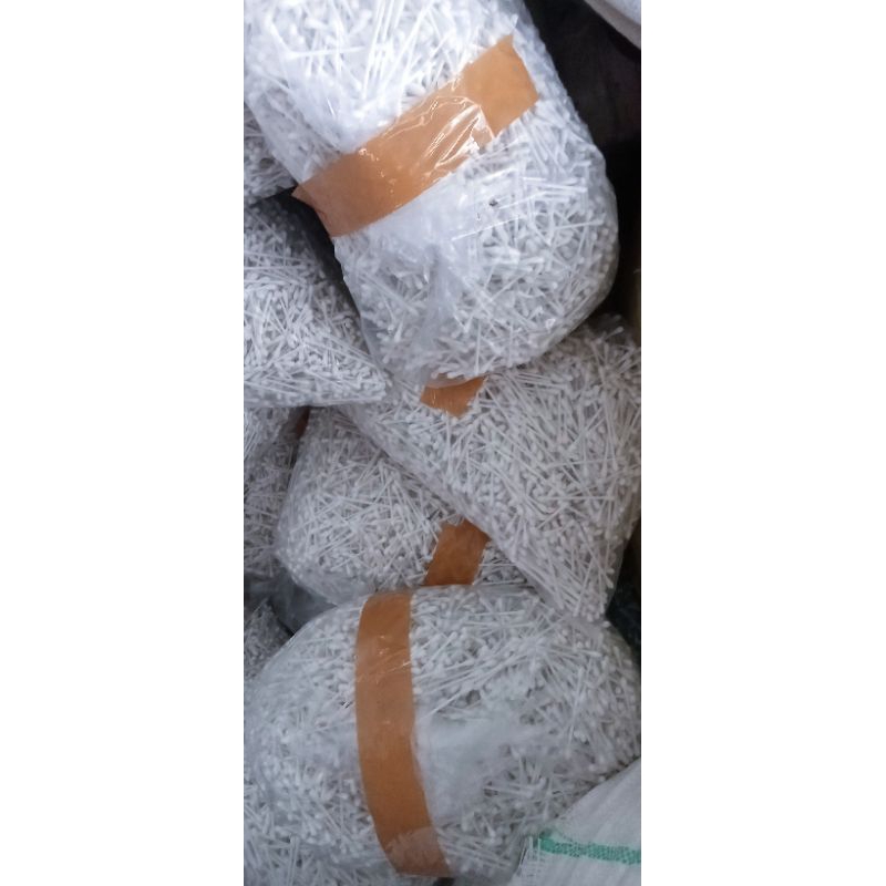 cotton Bud besar/korek kuping untuk kerajinan ronce/melati palsu/1kg