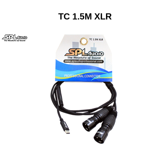 KABEL SPL AUDIO TC 1.5M XLR Kabel TYPE C TO XLR MALE Kabel HP type C to canon