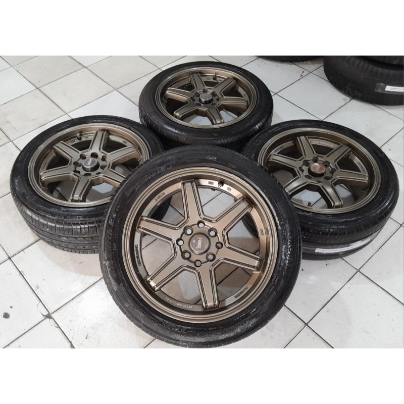 Velg pelek variasi mobil  velg murah HSR minas ring 16 untuk brio jazz agya ayla calya avanza xenia 