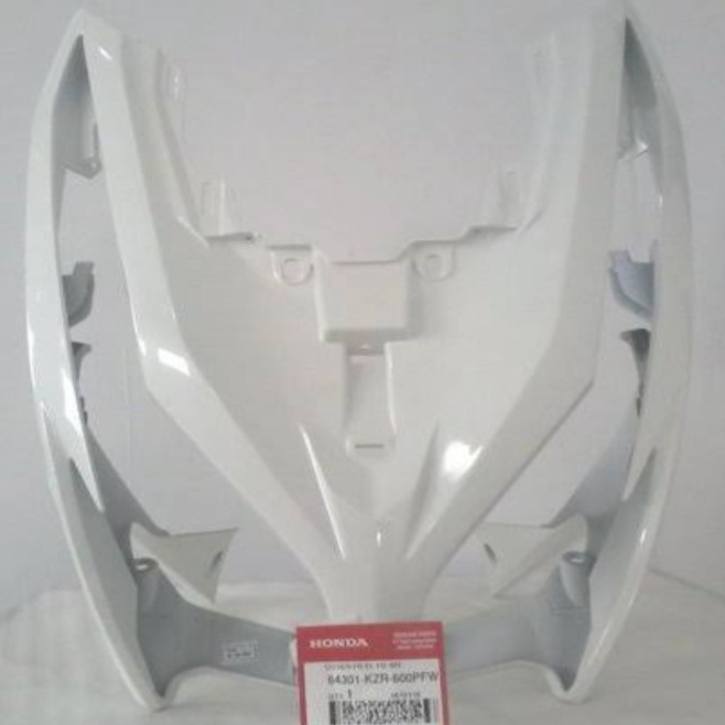 COVER BODY DEPAN / HIDUNG VARIO 125 F1 [64301-KZR-600PFW] PUTIH