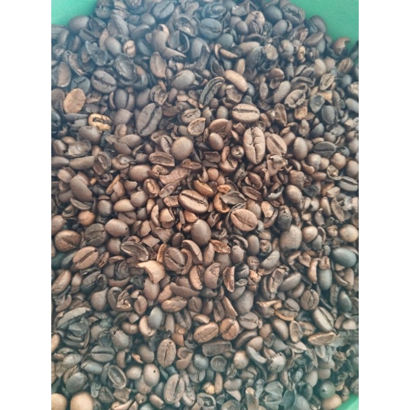 

Roast Beans Robusta Dampit biji comersil