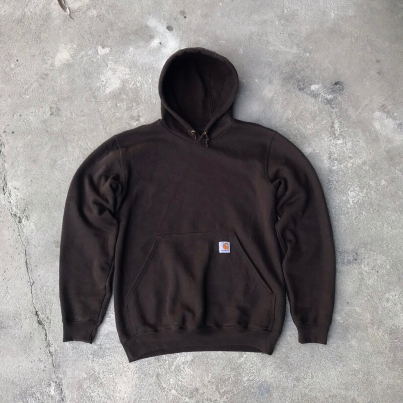 Hoodie Carhartt Basic dark Brown