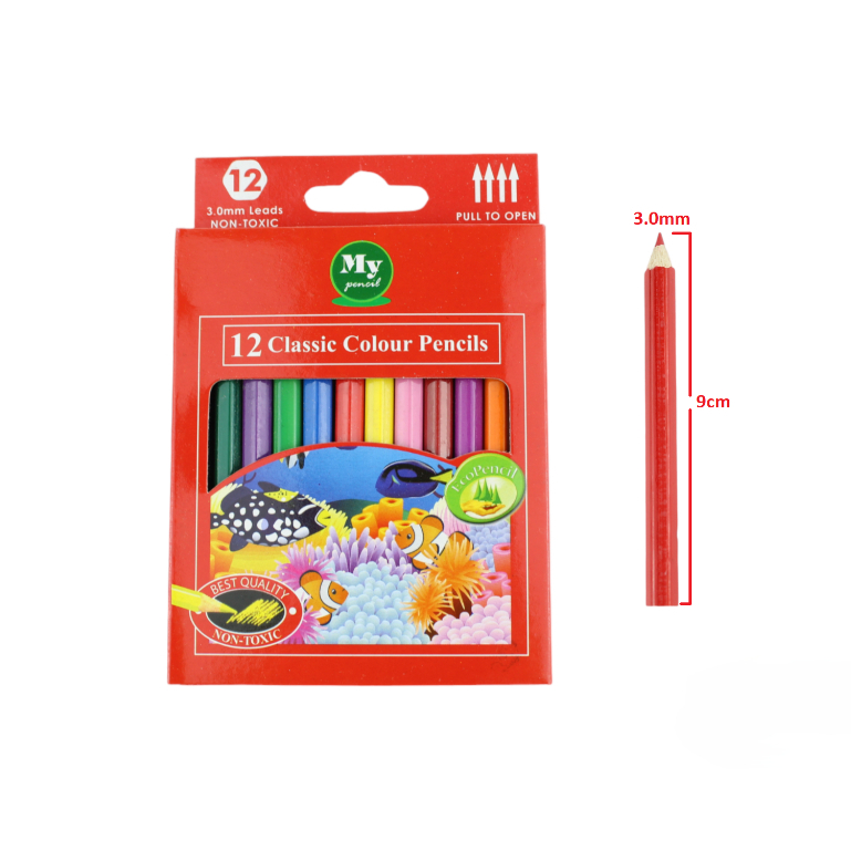 

Pensil Warna Lengkap 1 Set Isi 12 Warna