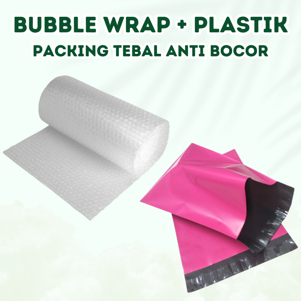 

GRATIS -- Asuransi Perlindungan Paket Dalam Perjalanan dengan Bubble Wrap Tebal dan Plastik Anti Air