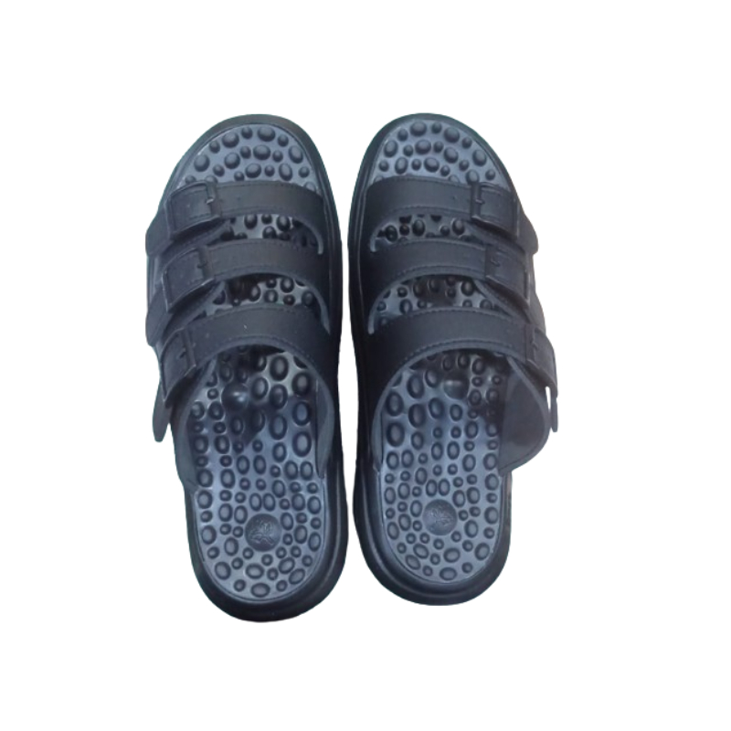 [SPECIAL EDITION] Jaco Kozuii Kwalk Energy New Colourful Series Sandal Terapi Kesehatan Refleksi K-Walk-Tristrap T-Hitam