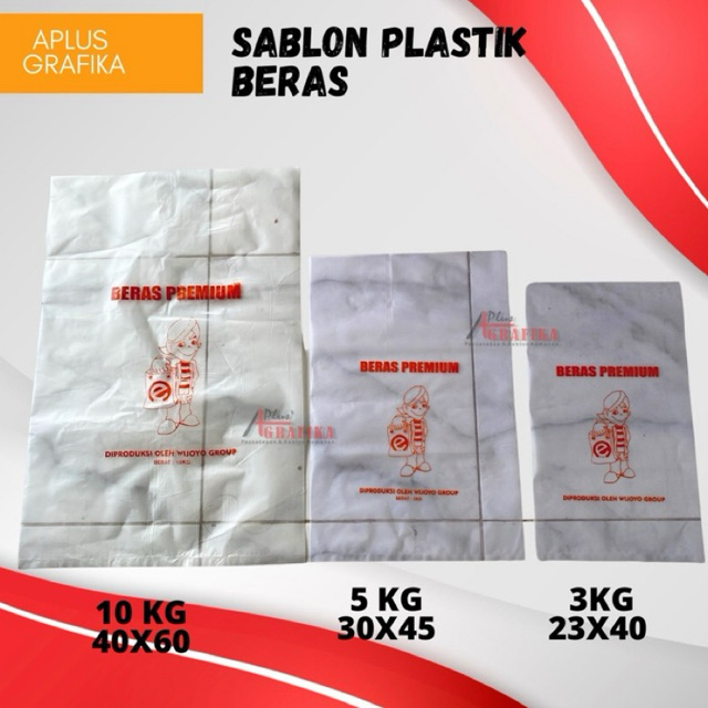 sablon plastik beras 10kg