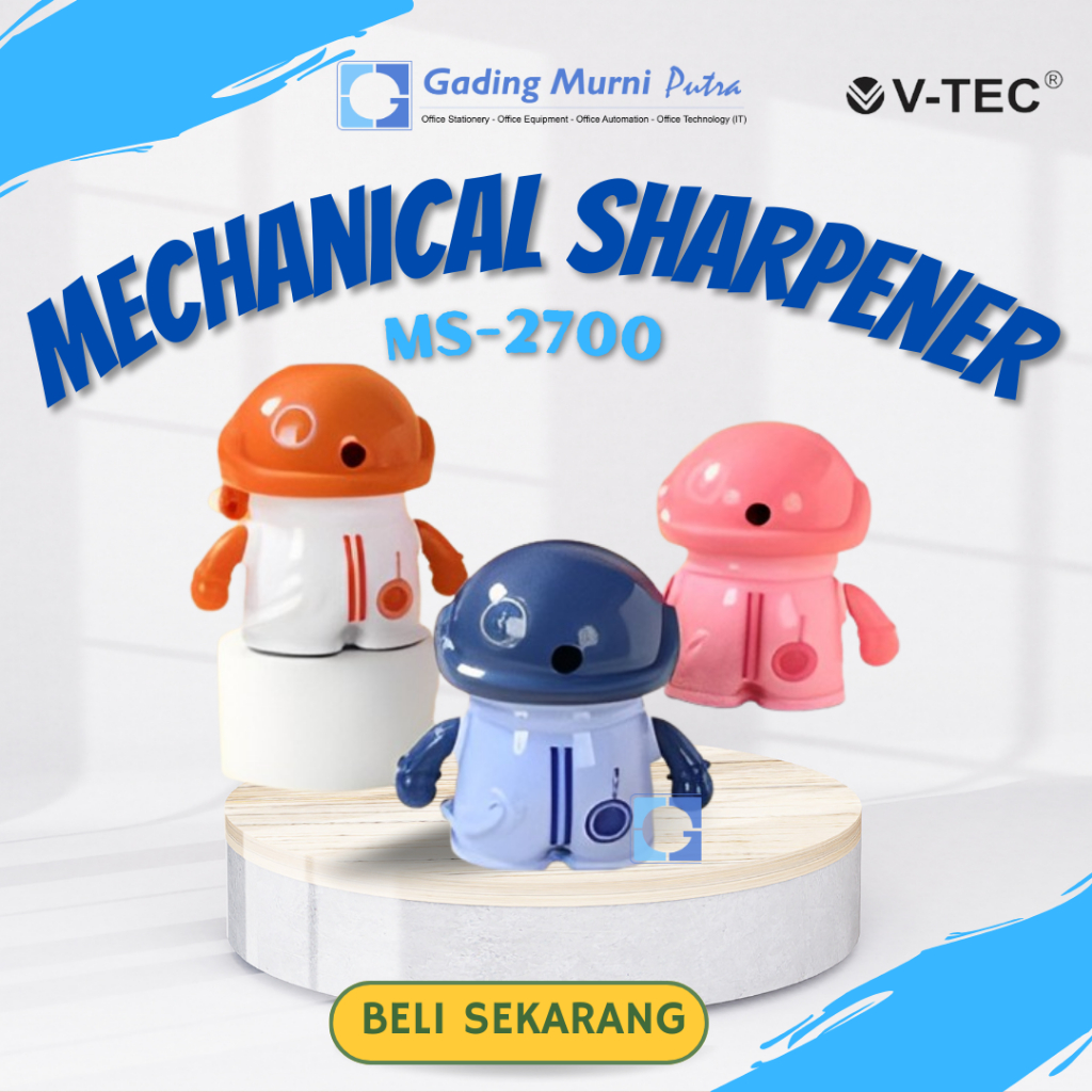 

V-TEC SHARPENER RAUTAN MEJA PENSIL MS-2700