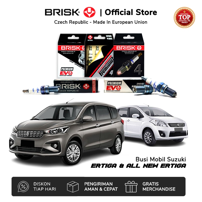 Busi Mobil Suzuki Ertiga & All New Ertiga BRISK