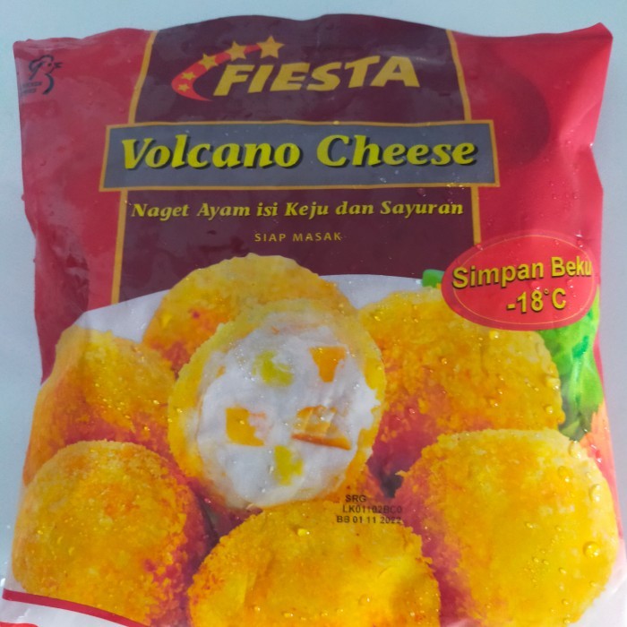 

Fiesta Volcano Cheese Naget Ayam 400 gr