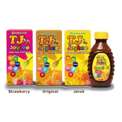 

TJ Joybee Rasa Madu Rasa Jeruk Original Strawberry 100ml - Tresno Joyo Madu Multivitamin Plus 100 ml