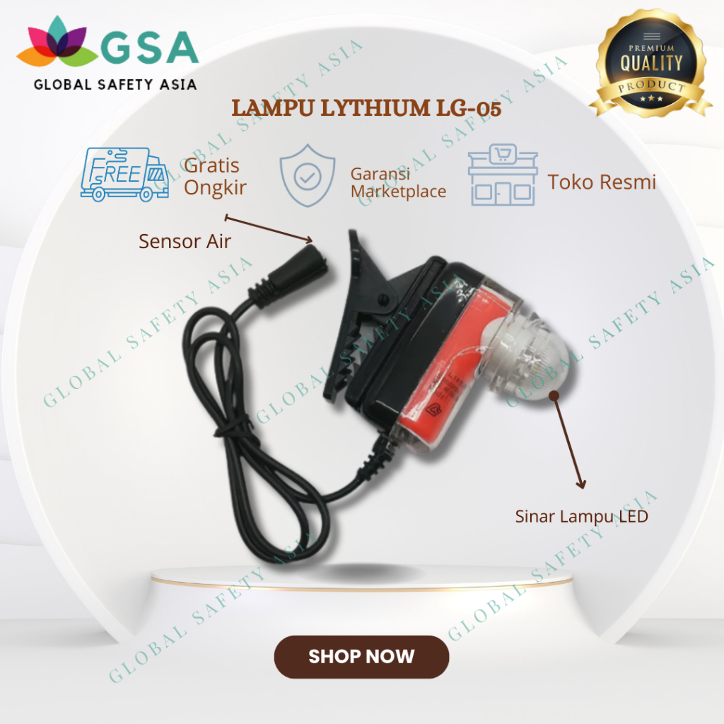 Lampu Life Jacket / Life Jacket Light Lythium LG-05