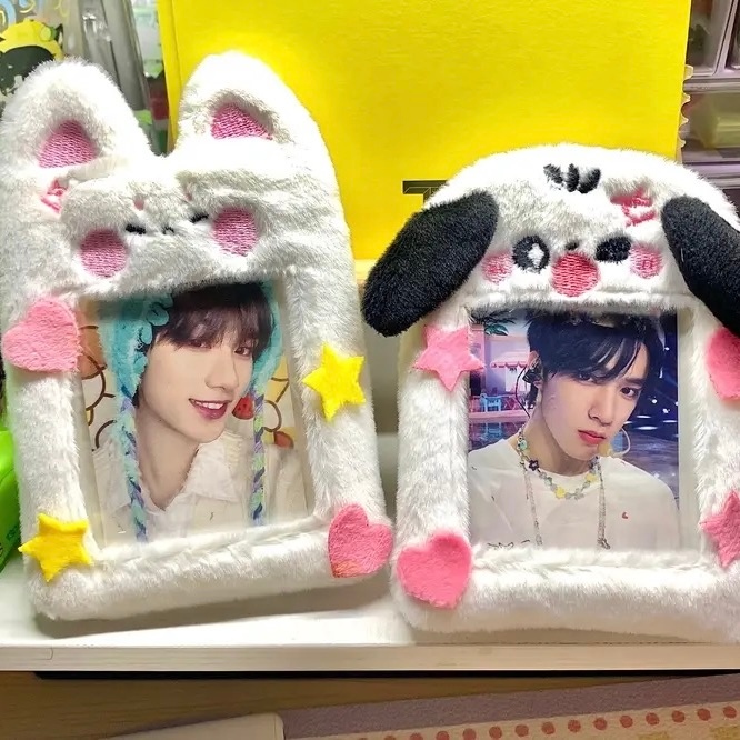 

Photocard Holder Boneka Gantungan Kunci PC Card Holder Doll Ganci Bulu