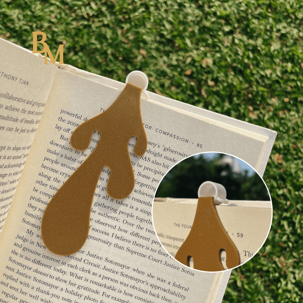 

Book and The Markies Spilled Coffee Bookmark - Pembatas Buku