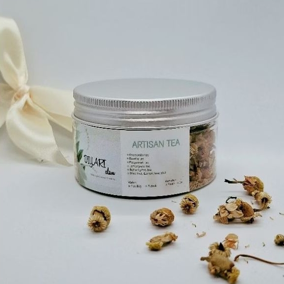 

DIYARI Alam | Artisan Tea in Jar Souvenir: Chamomile, Rosella, Butterfly Pea, Peppermint, Green tea, Lemongrass
