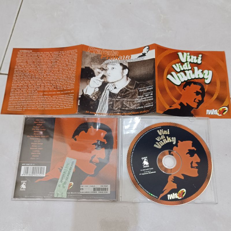 cd Indonesia Original IWA K album Vini Vidi Vunky