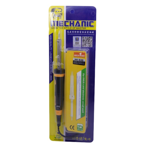 Solder Tangan Mechanic HK-530 30W Soldering Iron Original