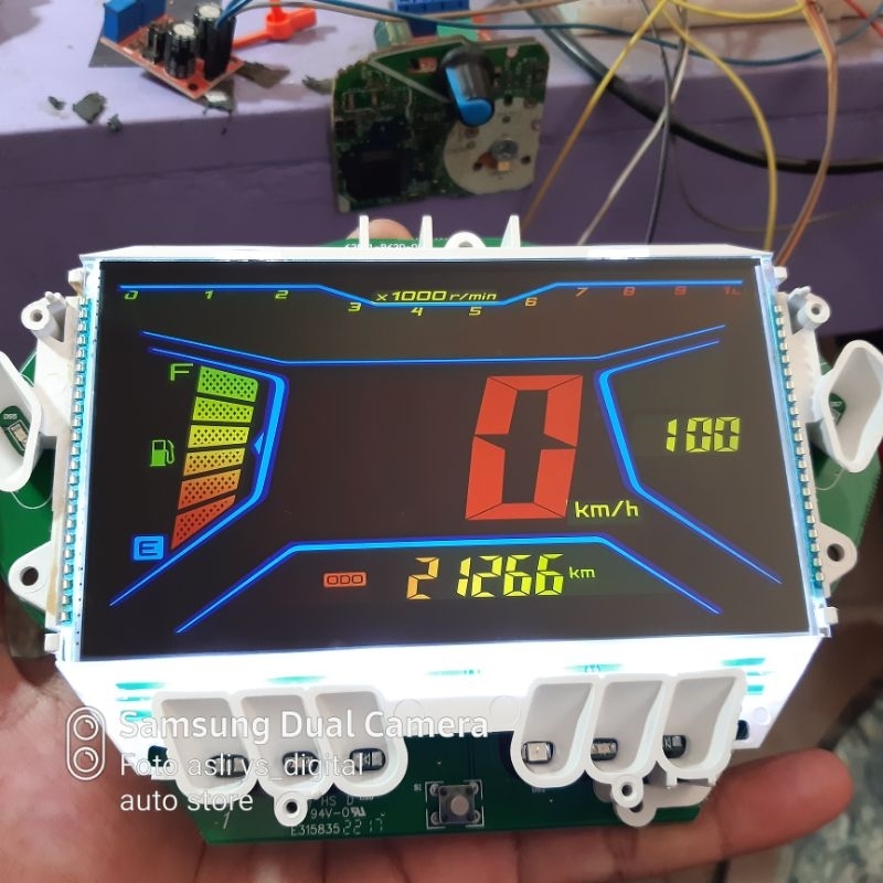 LCD Speedometer Aerox custom