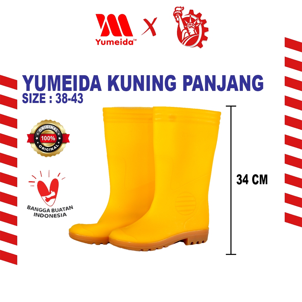 Sepatu Boots Karet Yumeida Boot Kerja