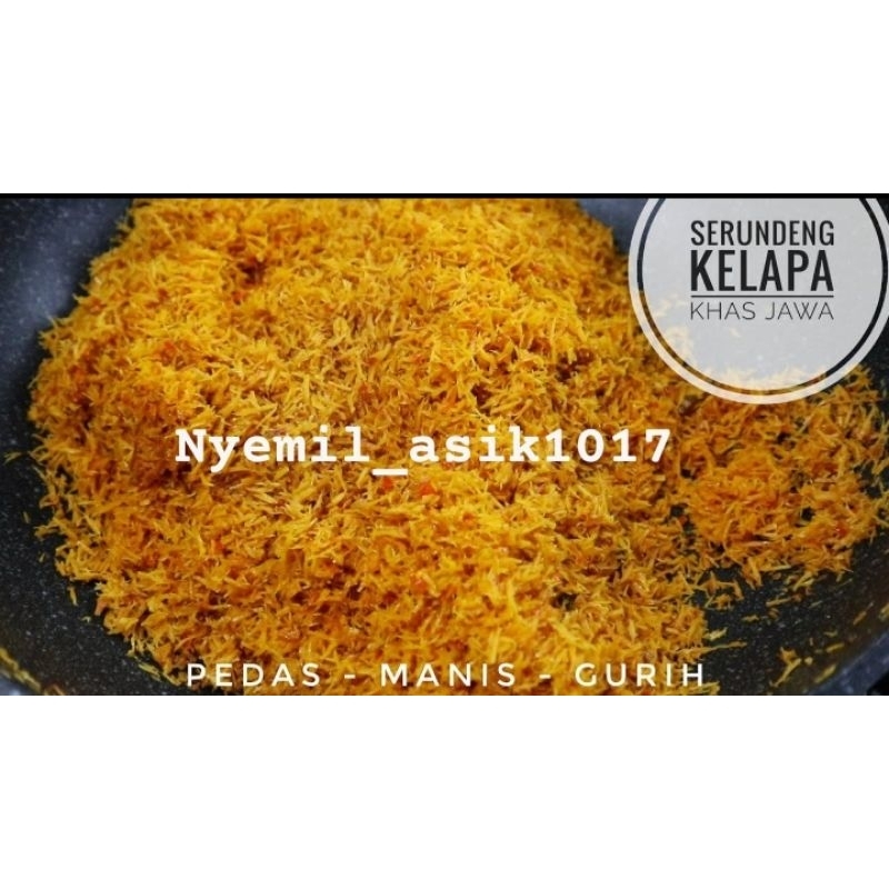 

SERUNDENG KELAPA 150gr BY RAJA SNACK