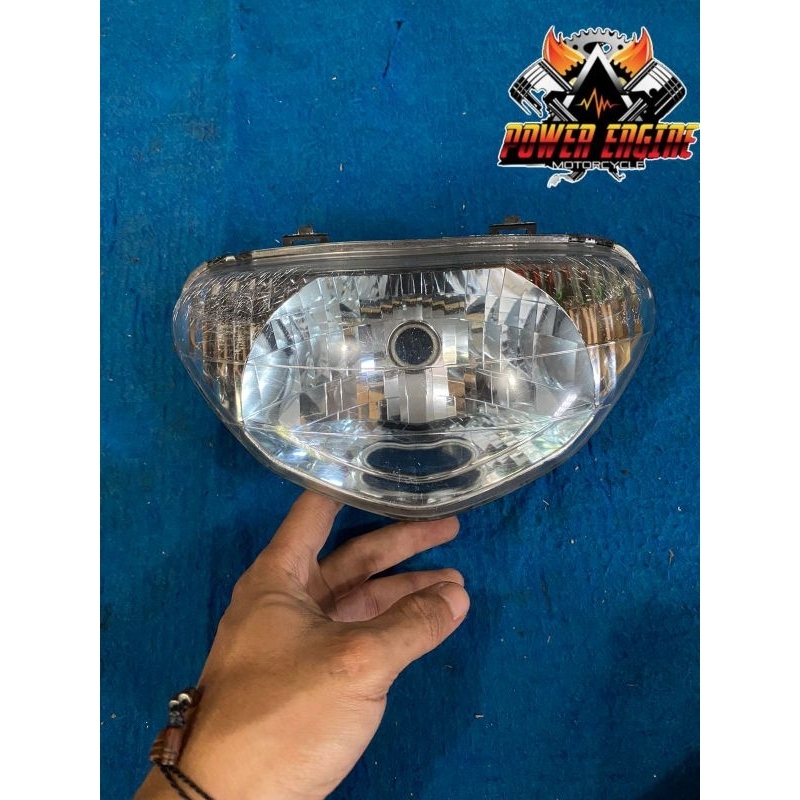 Headlamp reflektor mika lampu depan yamaha mio sporty original Stanley
