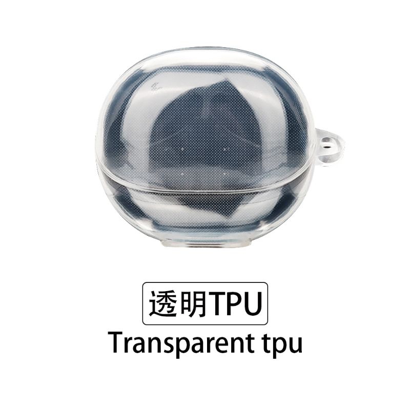 Case Casing Cover TPU SoundPEATS Clear / Clearpods TWS + Carabiner