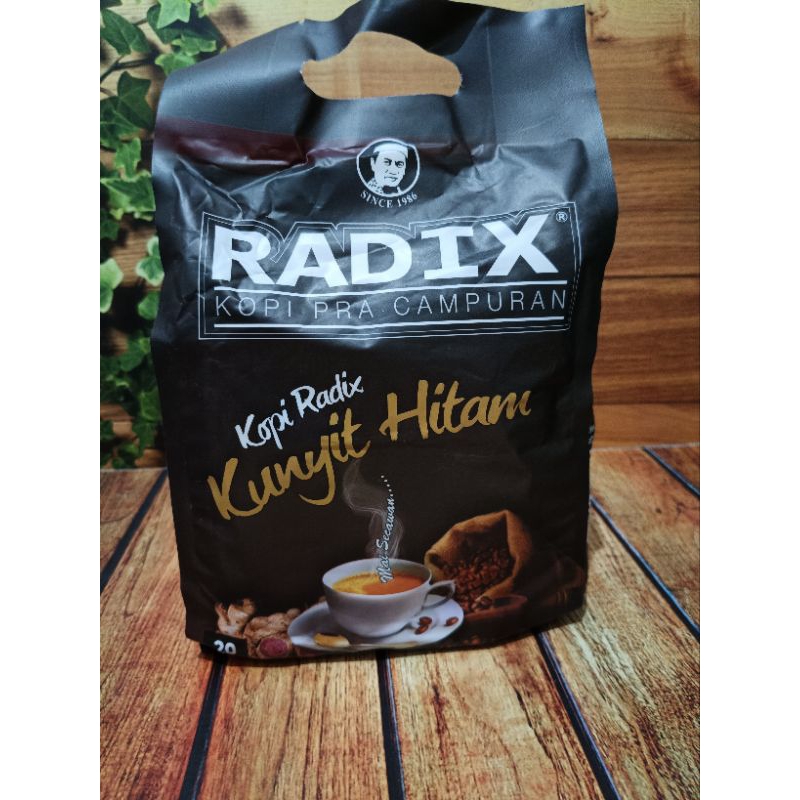 

Radix Kunyit Hitam HPA Malaysia | isi 20 sachets| Kopi Radix ORI 100%