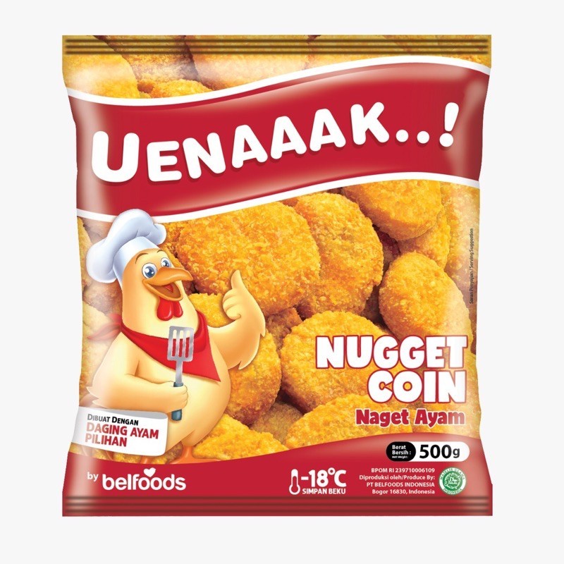 

Belfoods Uenaaak Nugget 500gr