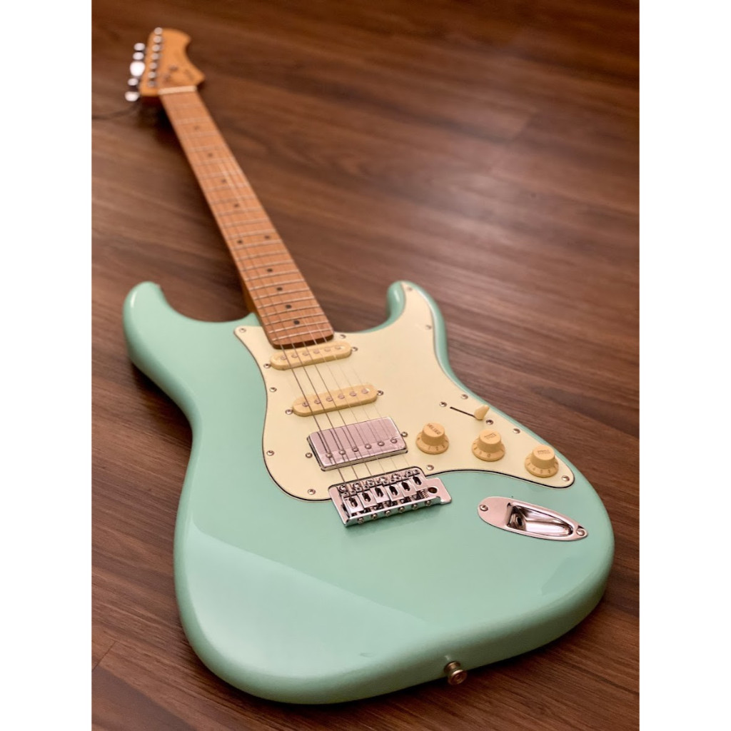 SQOE SEST600 HSS Roasted Maple Series in Surf Green