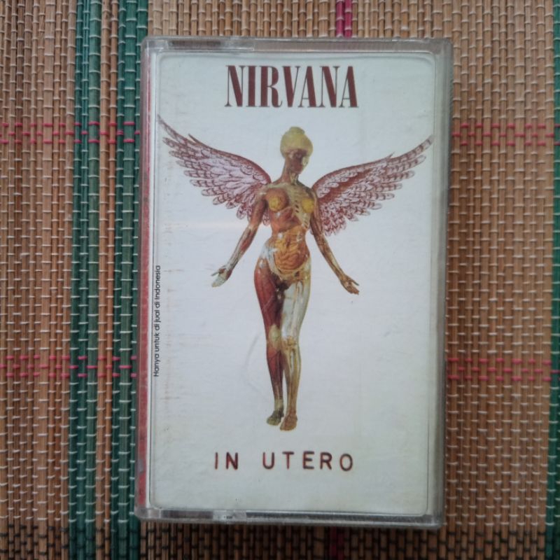 NIRVANA - IN UTERO " Cassette Tape kaset Pita