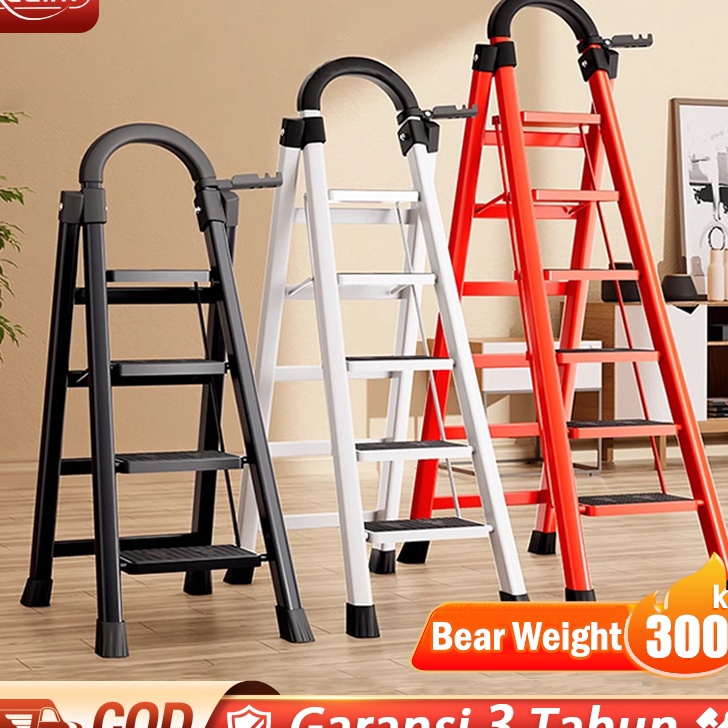 PROMO MURAH Reaim Tangga Household Steel Ladder Tangga Lipat 3456 Step Tangga Lipat Multifungsi  Lip