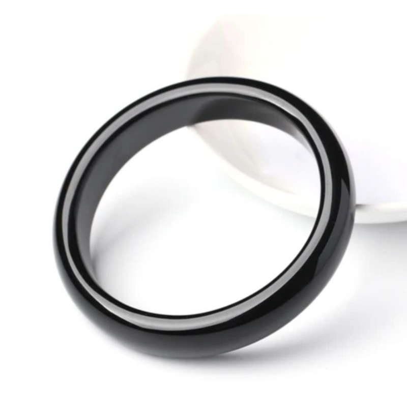 COD Cincin Titanium Pria Cincin Pria Model Hitam Polos Cincin Pria Anti Luntur Cincin Pria Anti Kara