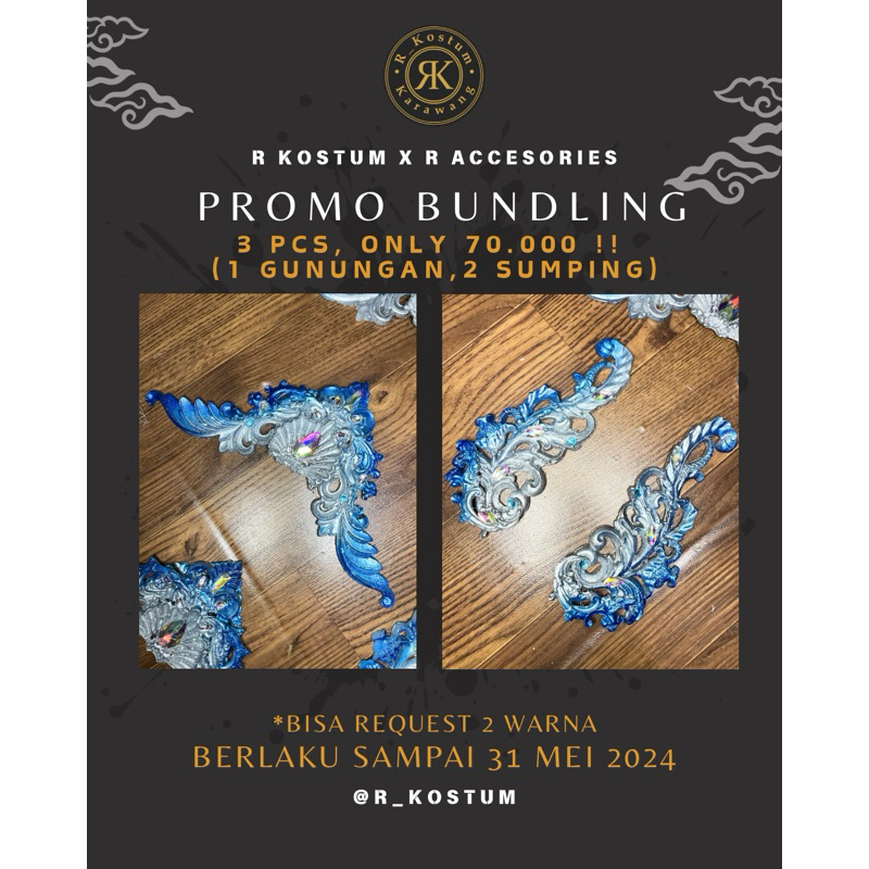 Aksesoris Tari | Siger Tari | Siger Kreasi | seni tari