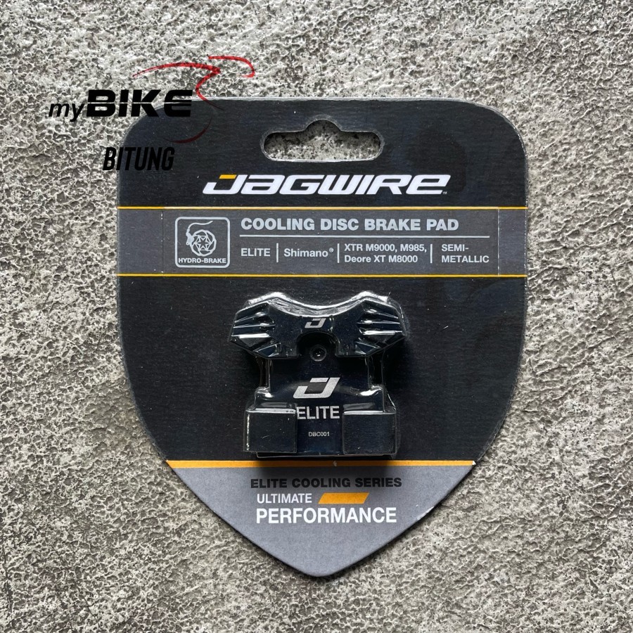 Jagwire Elite Cooling disc brake pad Shimano XTR DEORE XT M9000 DCA885