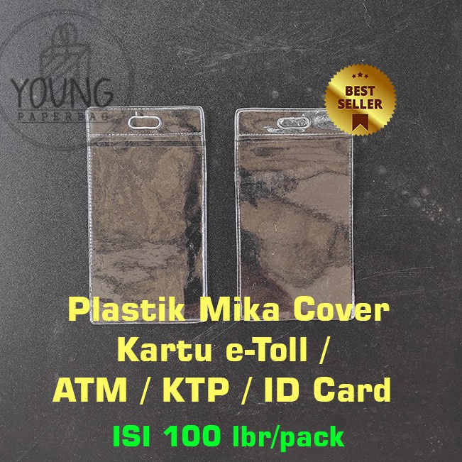 

Diskon Merakyat Plastik eToll Mika Cover Bening Kartu eToll ATM KTP ID CARD 6x11 1 PACK ISI 1