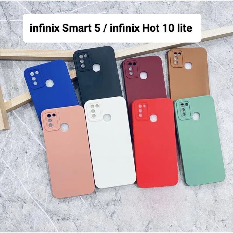 Soft Case macaron ( infinix Smart 5 / infinix Hot 10 lite