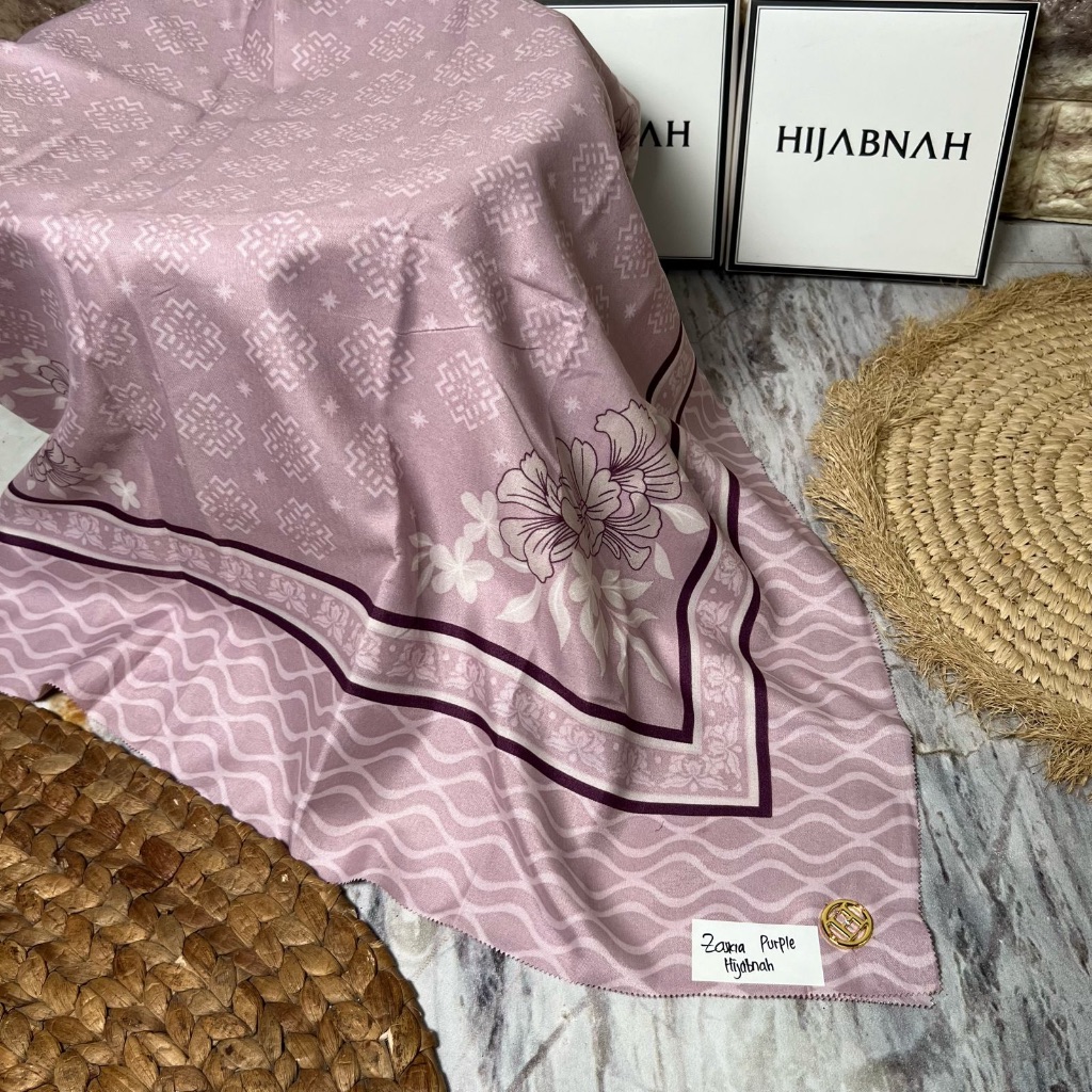 Hijab Voal Motif Premium Hijabnah