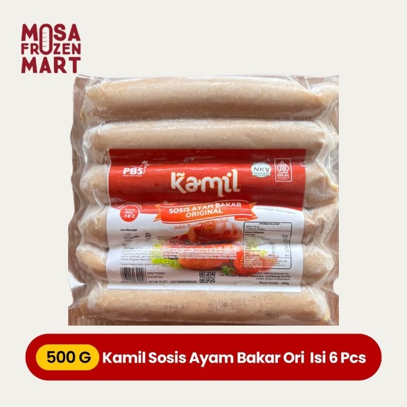 

Kamil Sosis Ayam Bakar Jumbo 500 Gr