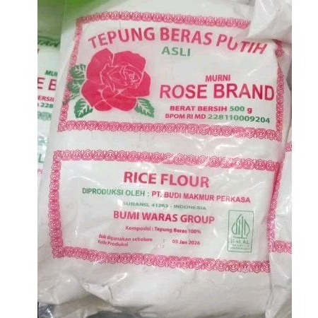 

Tepung beras putih 500gram