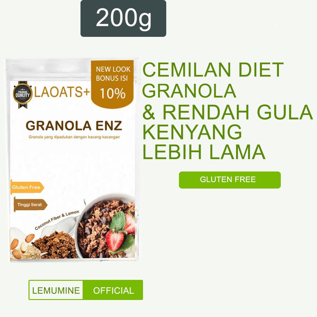 

Granola Diet Penurun Berat Badan Susu Pelangsing Badan Minuman Diet Sehat Rendah Kalori Meal Replacememtn Laoats