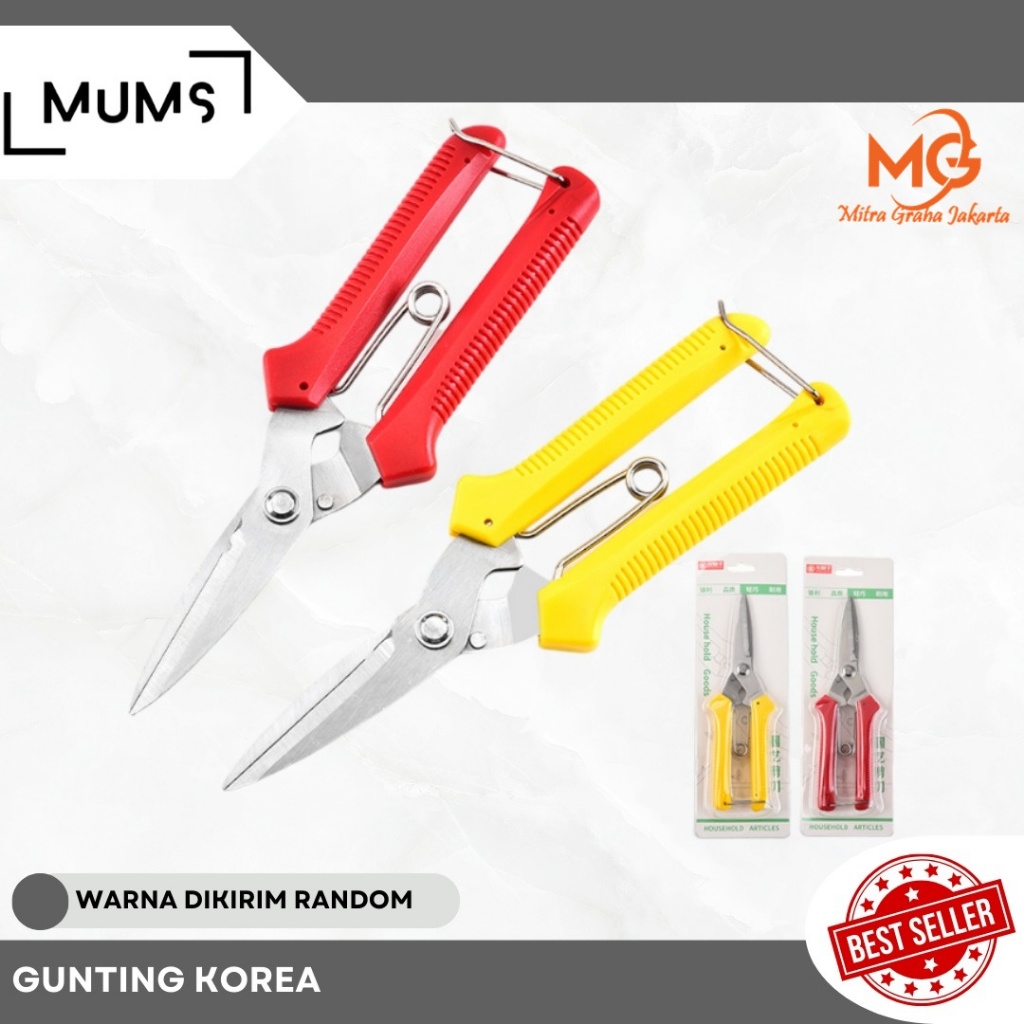 

MG Gunting korea Serba Guna Kawat Holo Kardus seng Kain Fiber Besi Plat