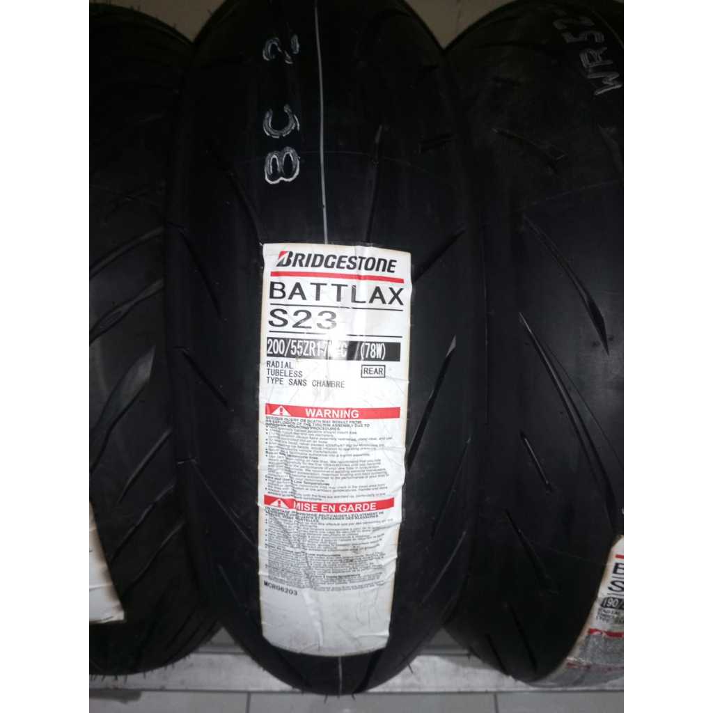 Ban Battlax S23 200-55 17 Ban Battlax Bridgestone 200-55 17